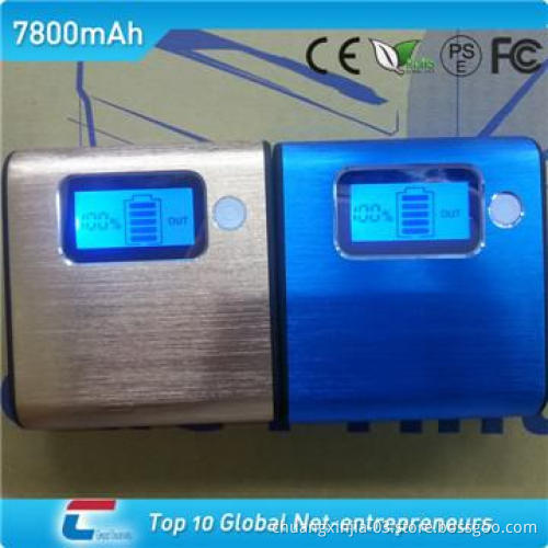 Mental case Samsung battery mobile power bank for iphone 4 7800mah